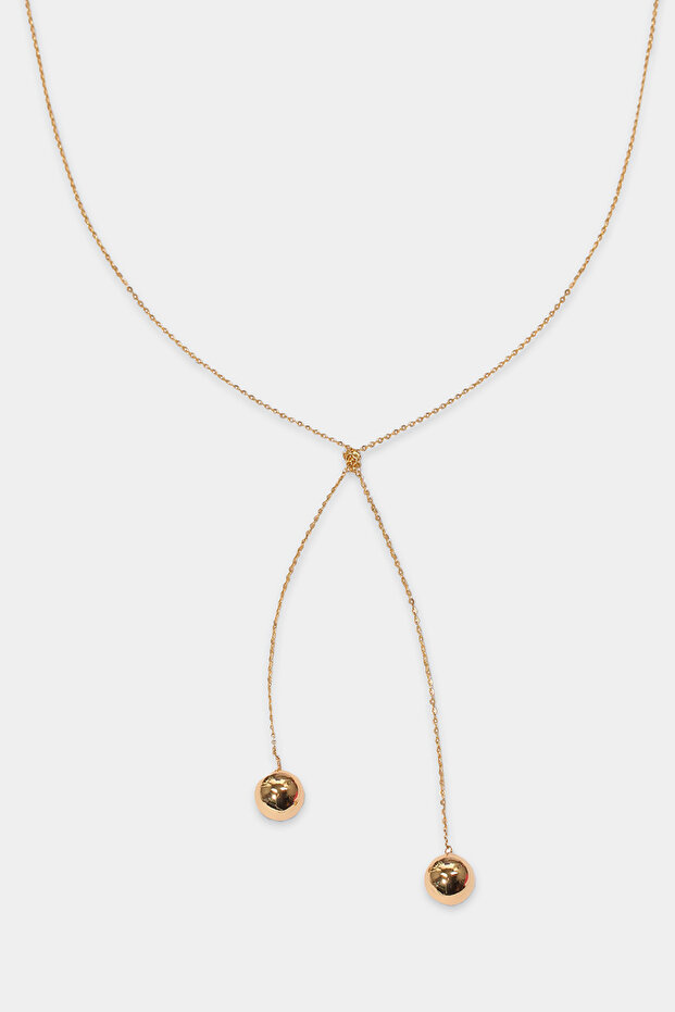قلادة ذهبية اللون - 2
