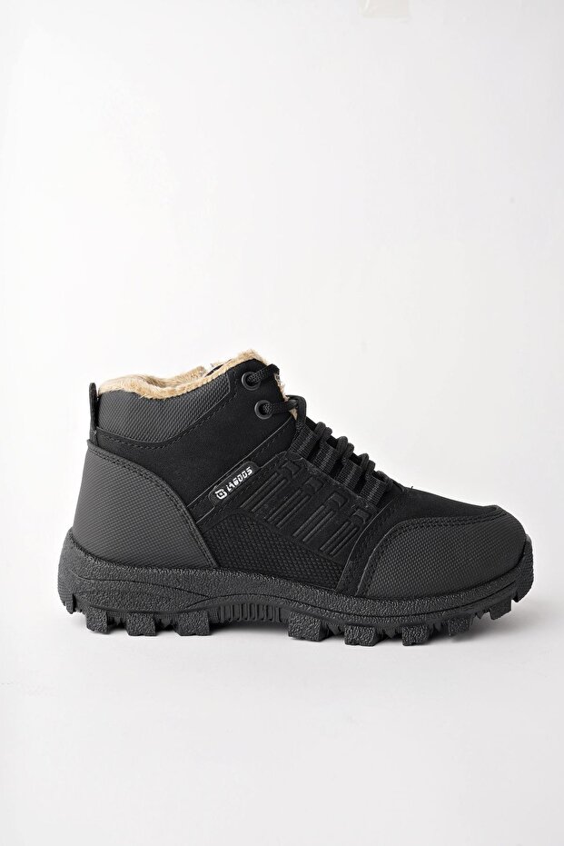 Johanna Garantált Lace Up Fur Inside Cipzáras Uniszex kültéri téli csizma - 2