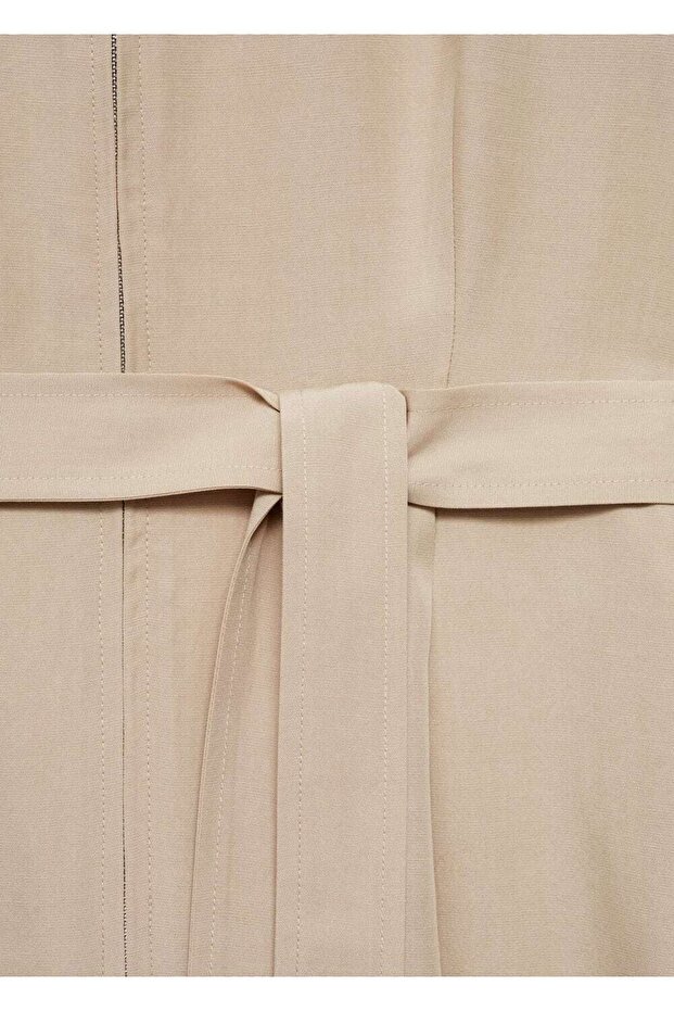 Lyocell gömlek yaka tulum - 7