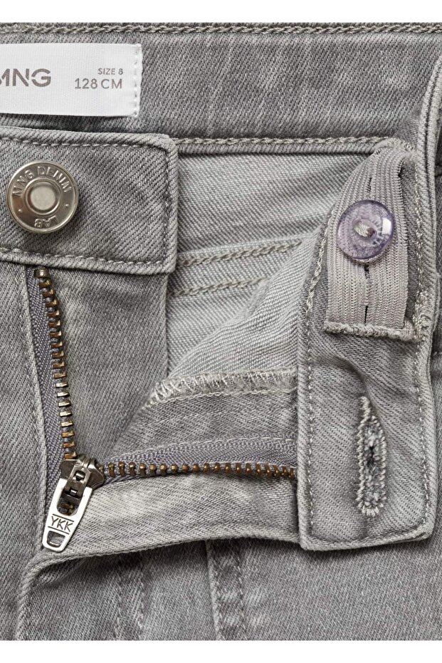 İspanyol Paça Cepli Jean Pantolon - 7