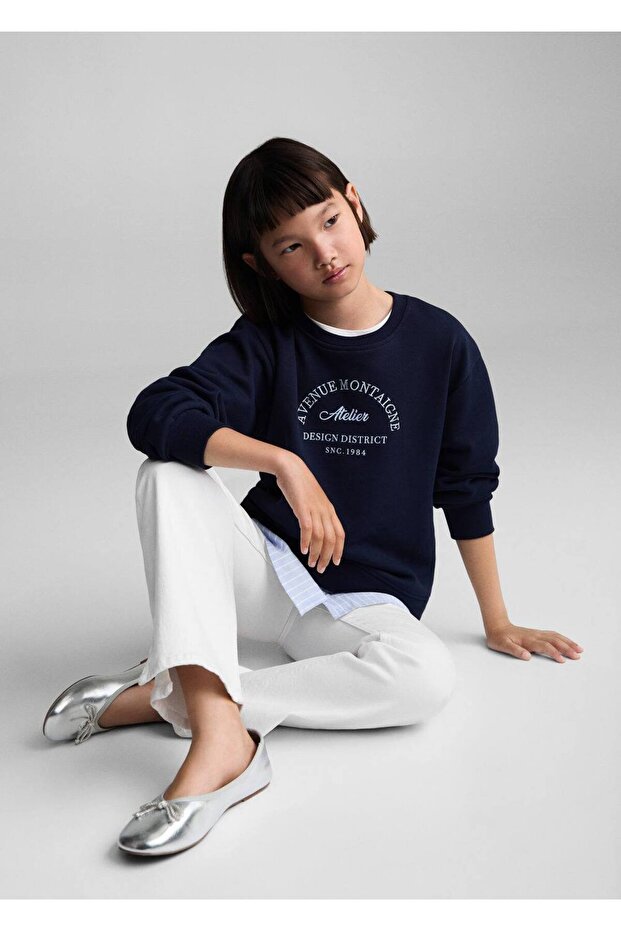 Yırtmaçlı flared jean - 5