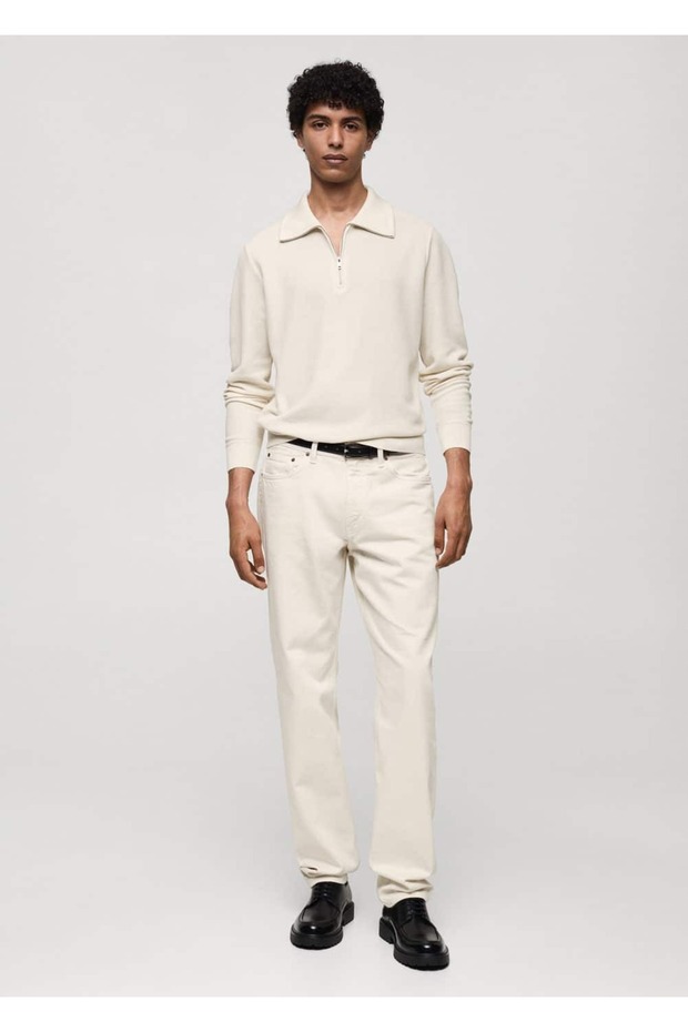 Rollkragenpullover mit Reißverschluss - 2