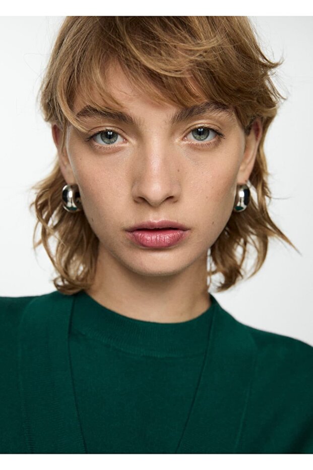 Uzun ince triko hırka - 5