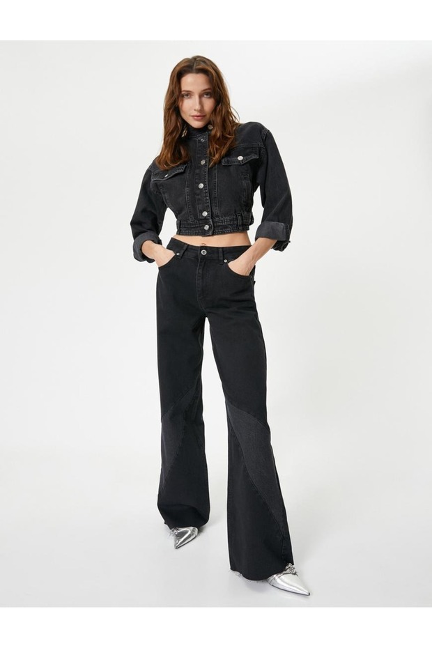 Women's Jean Pants Black 5Wal40036Md
