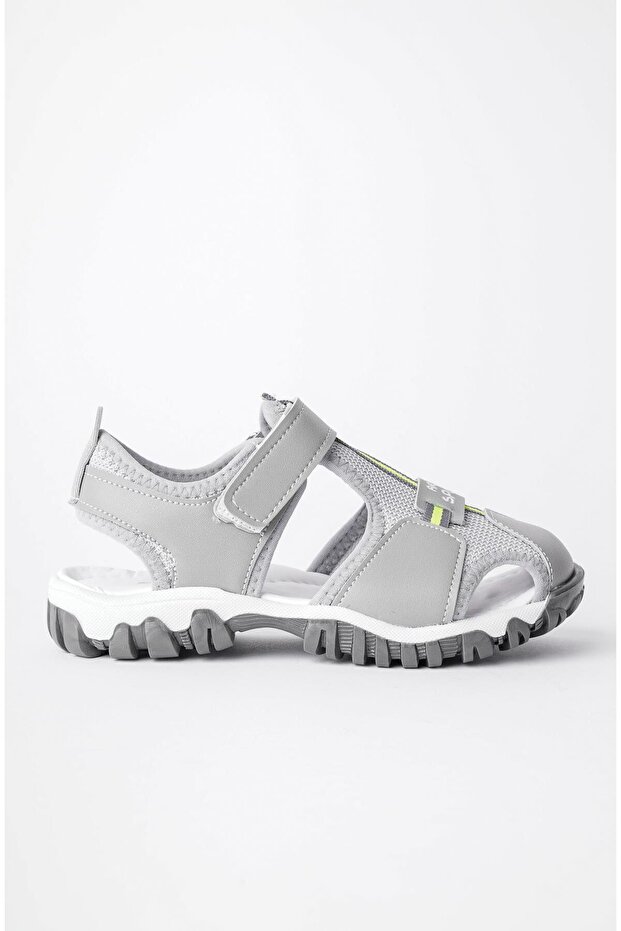 Tweety garantált napi ortopéd könnyű talp, zárt elöl tépőzáras uniszex gyermekszandál - 2