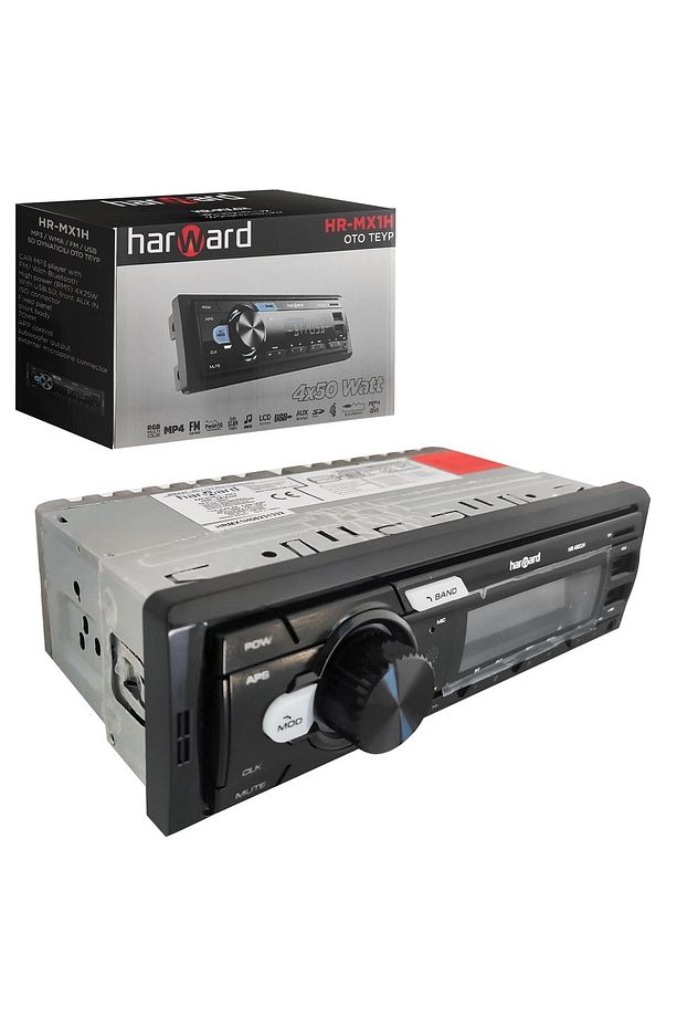 HARWARD HR-MX1H OTO TEYP 4X50 WATT BLUETOOTH MOBİL APLİKASYON - 2