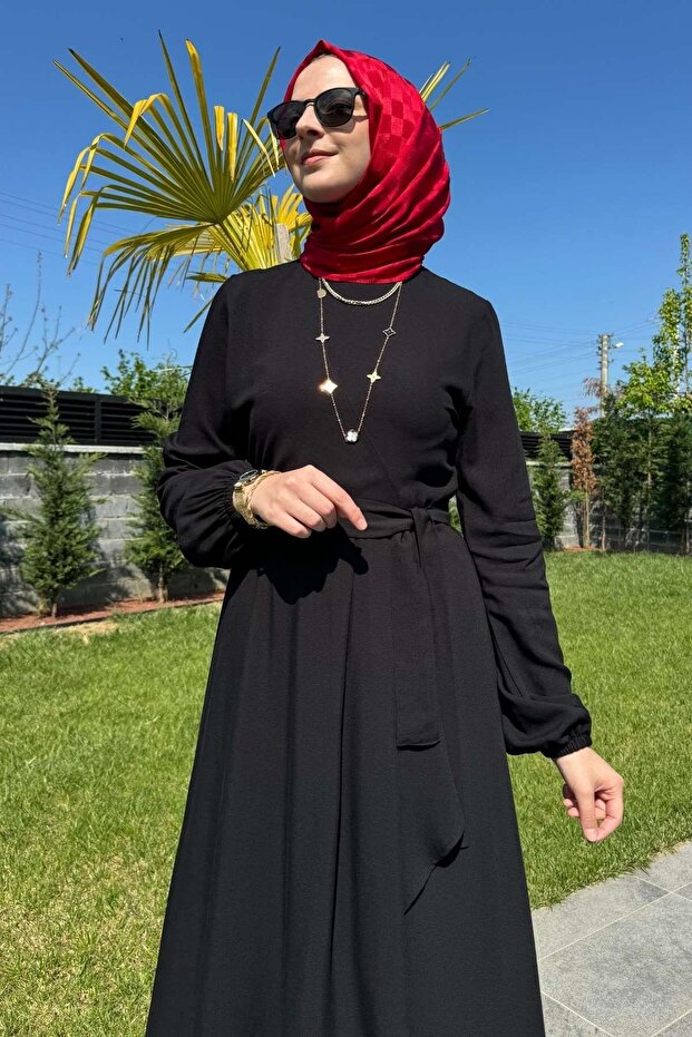 Dilek Siyah Elbise - 3