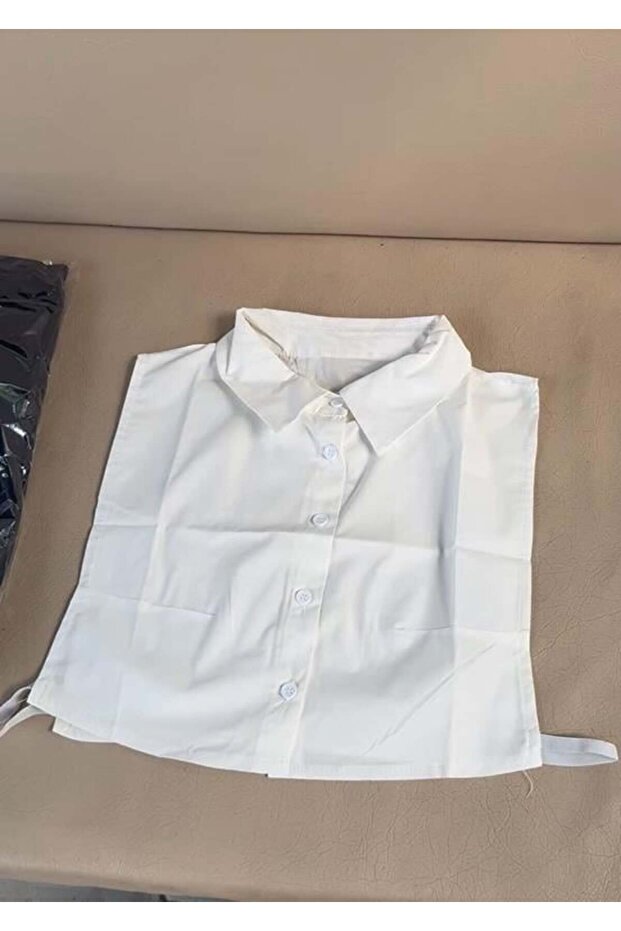 Eylül Gömlekli Triko Elbise Bej - 8