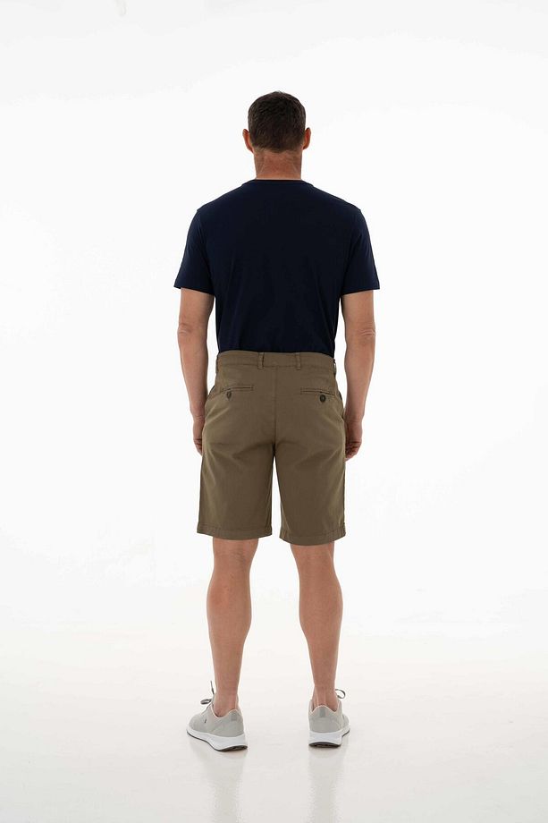 Erkek Haki Regular Fit Şort Y25505278501 - 5