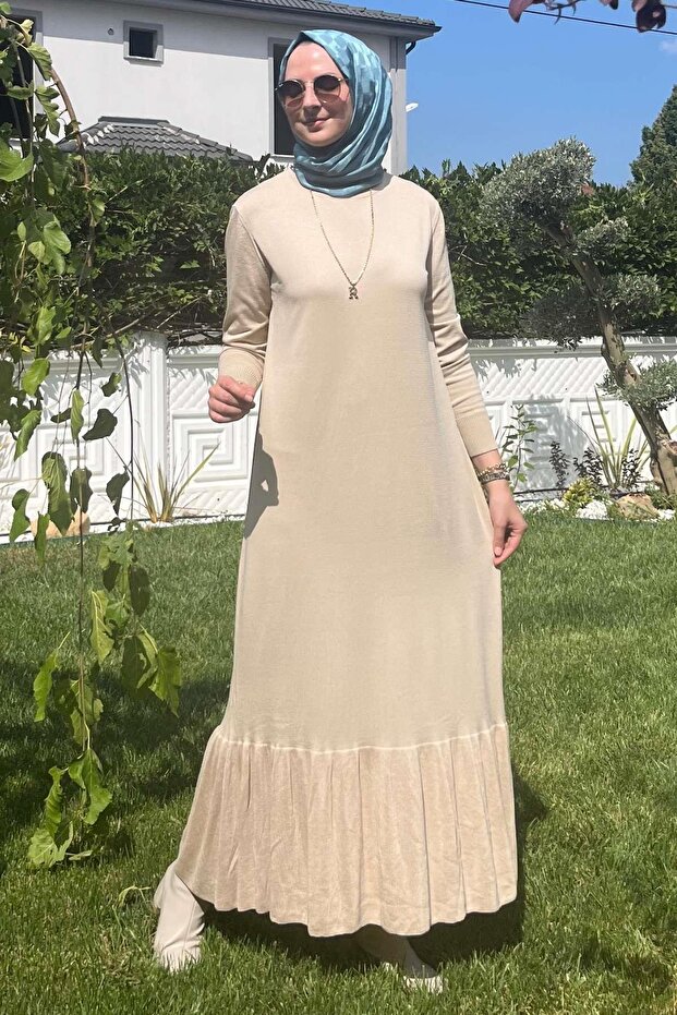 Rüya Taş Triko Elbise - 4