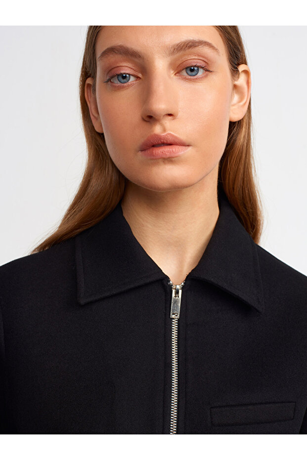 60722 سترة قصيرة-أسود - 4