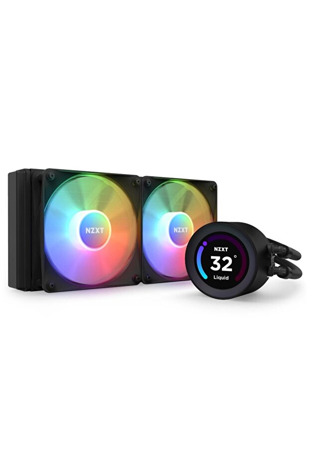 Rl-kr24e-b1 Kraken Elite 240 Siyah Rgb Aıo Lcd Display 240mm Sıvı Soğutucu - 1