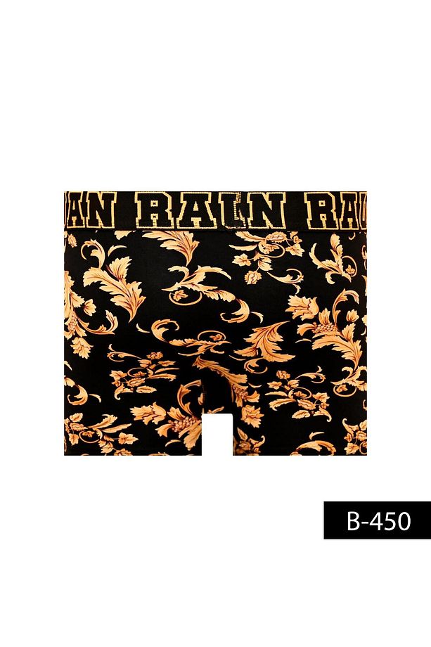 DESENLİ BOXER - YAPRAK SARI - 2
