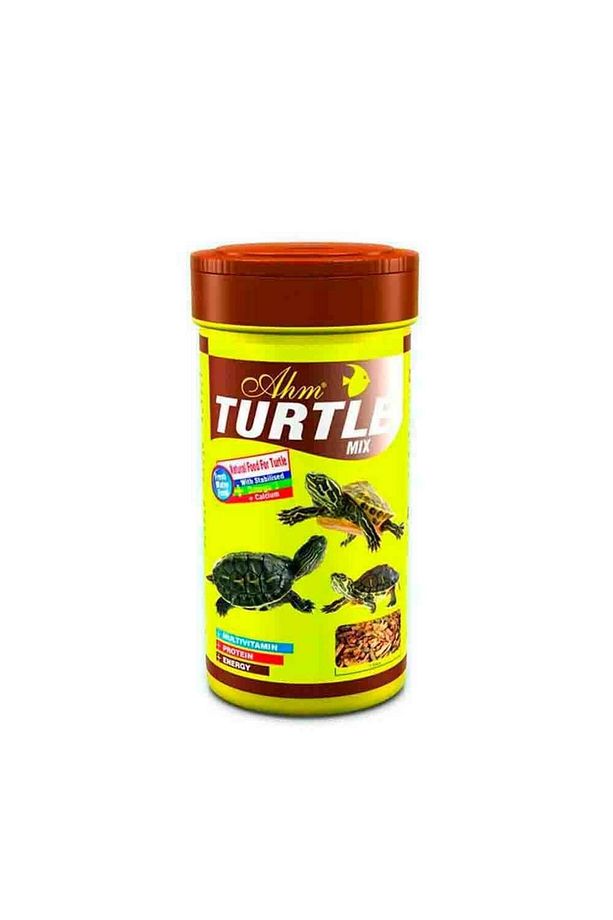 Turtle Mix Gammaruslu Stick Kaplumbağa Yemi 100 ml - 1