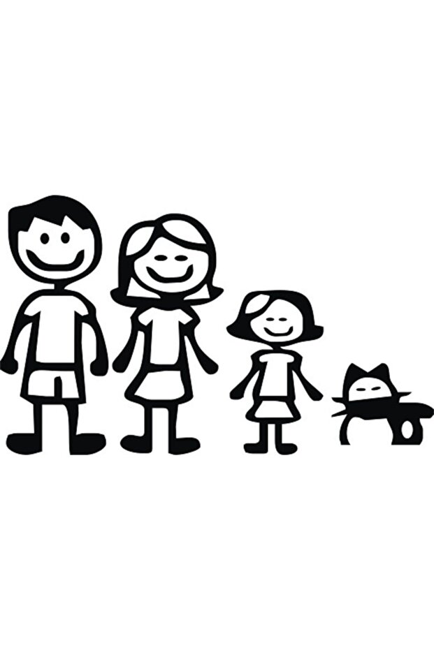 Family Design Auto Special New Quality Quality Sticker 20 cm