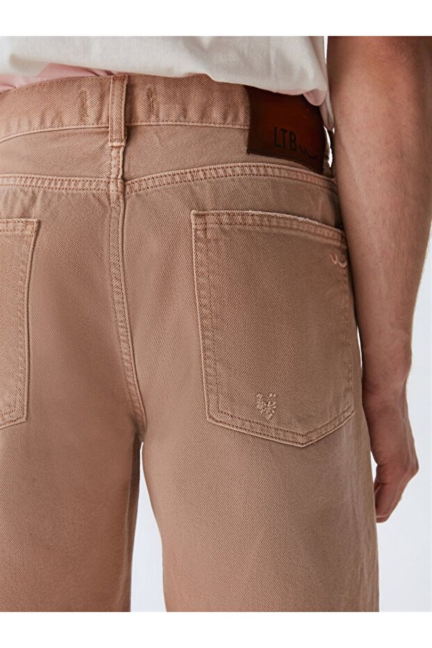 Прямі бермудські джинси Mateus - 6