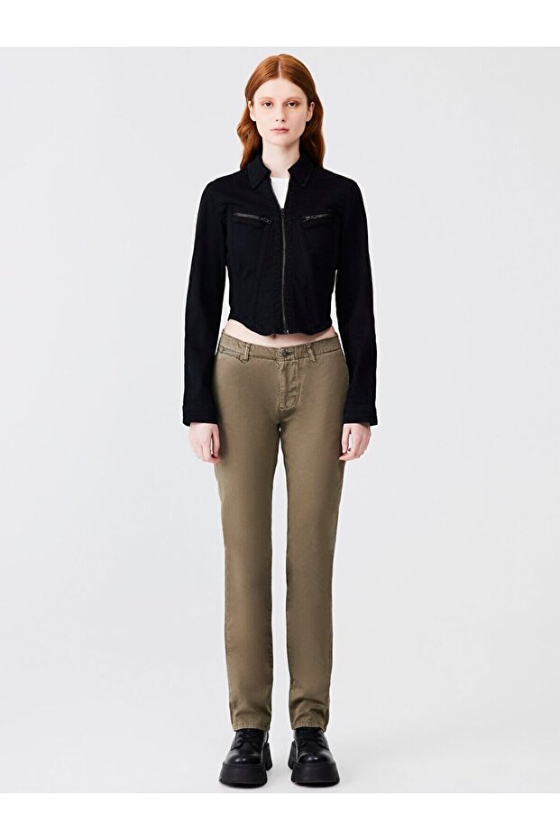 Alında Slım Cropped Jacket Ceket - 1