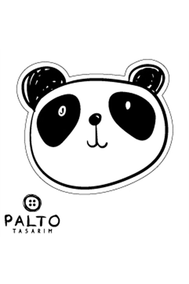 Panda Design Auto Special New Quality Quality Sticker Black