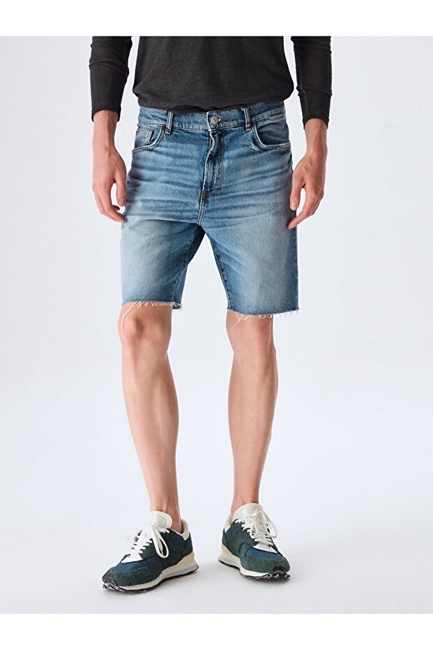 Stephano Klasik Kesim Jean Bermuda - 3