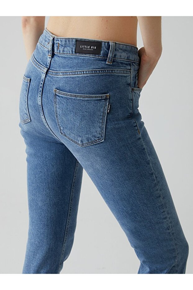 Lorıana Mıd Rıse Pantolon - 4