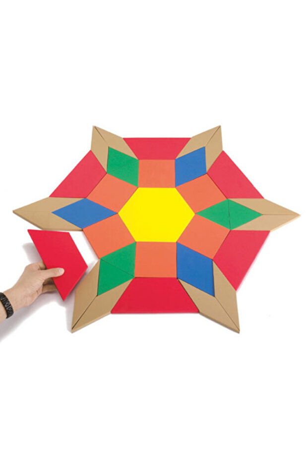 Dev Manyetik Sünger Tangram - 1