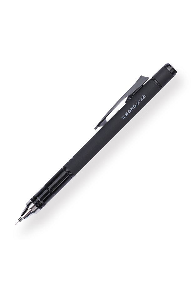 Mono Graph Grayscale Color 0.5mm Mekanik Kurşun Kalem - Black / 146A - 1