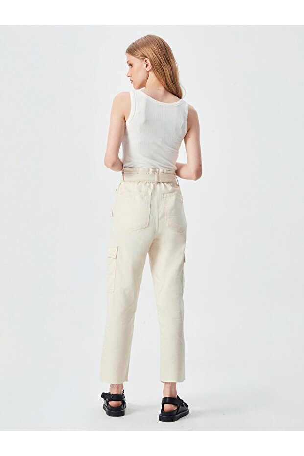 Godiva Cargo-Jeanshose für Damen-01009514091477453025 - 2