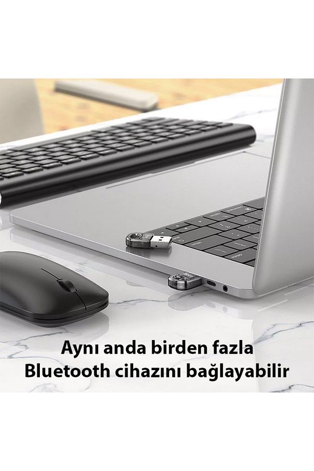 UA28 Transparan USB Bluetooth 5.1 Mini Taşınabilir Bluetooth Alıcısı Adapt - HBPAV3626-38 - 3