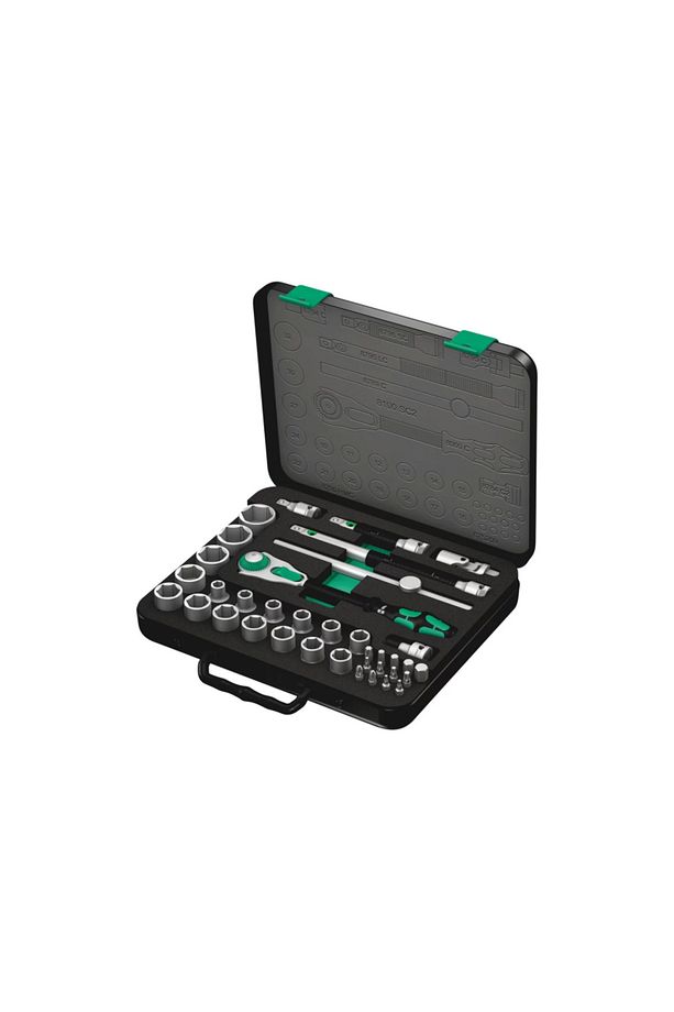8100 Sc 2 Cırcır Kol Zyklop 1/2" Lokma Seti 05003645001 - 1