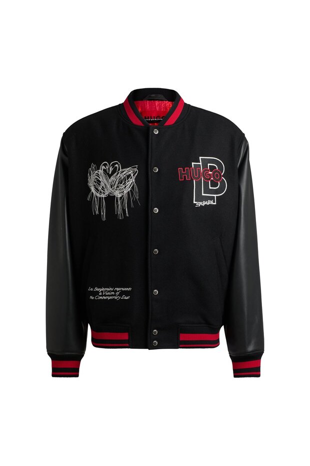 LB Özel Grafikli Bomber - 6