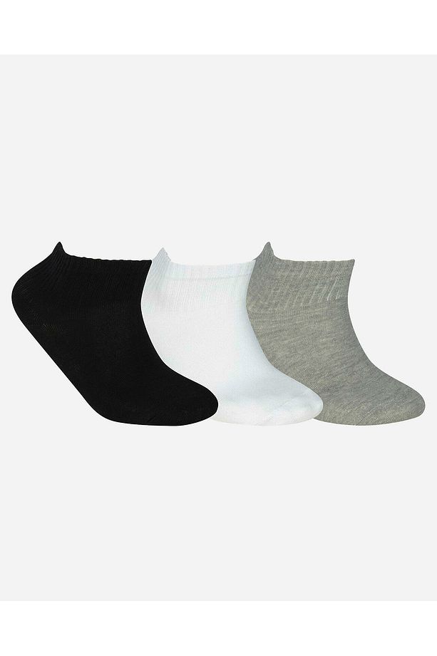 U Nopad Mid Cut 3 Pack Sock Unisex Çok Renkli Çorap S192139-900 - 1