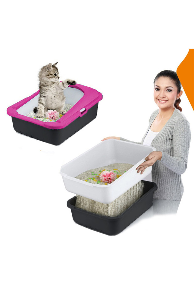 Cat Sandshade with Pink Screen - 1