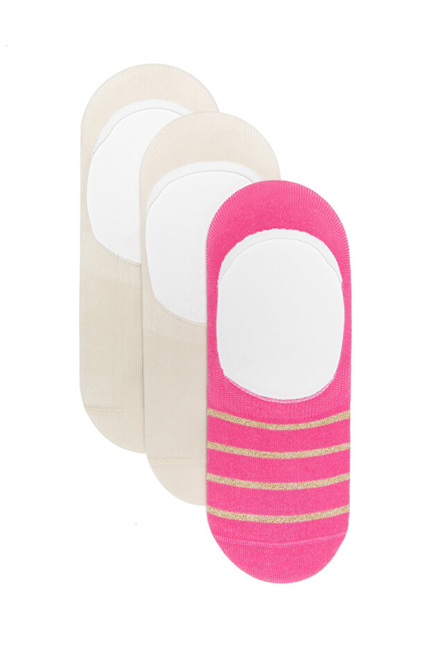 Women's 3-Piece Ballerina Socks 50265732 -Vr041