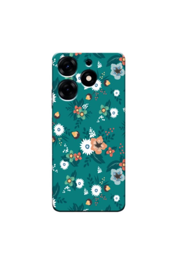 Tecno Spark 10 Pro Compatible Case Spring Flowers 2 Silicone Case (Printed)