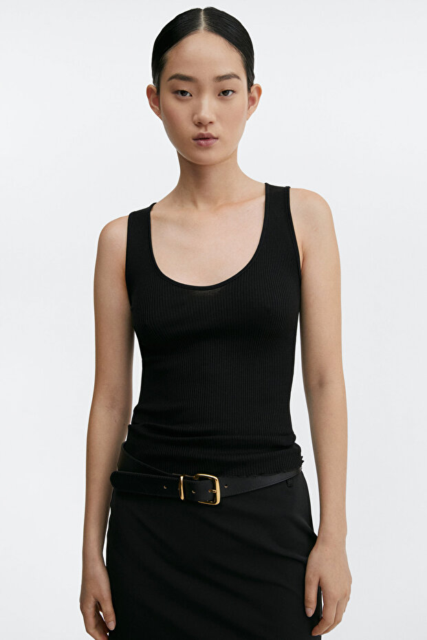 Blackberry silk top - 2