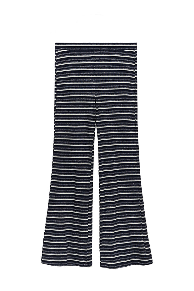 Striped print leggings - 4