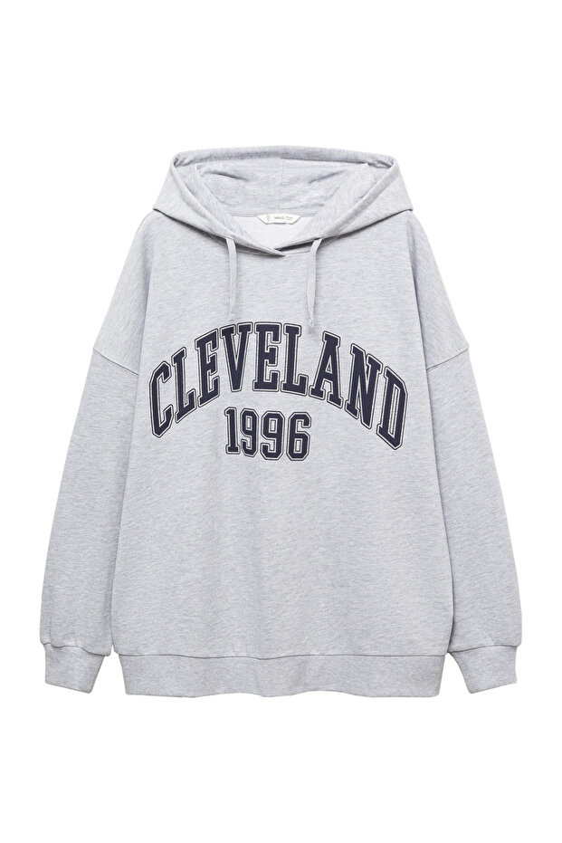 Message zipped hoodie - 4