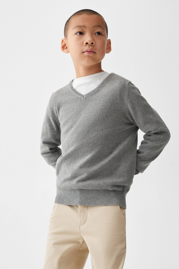 V-neck sweater - 2