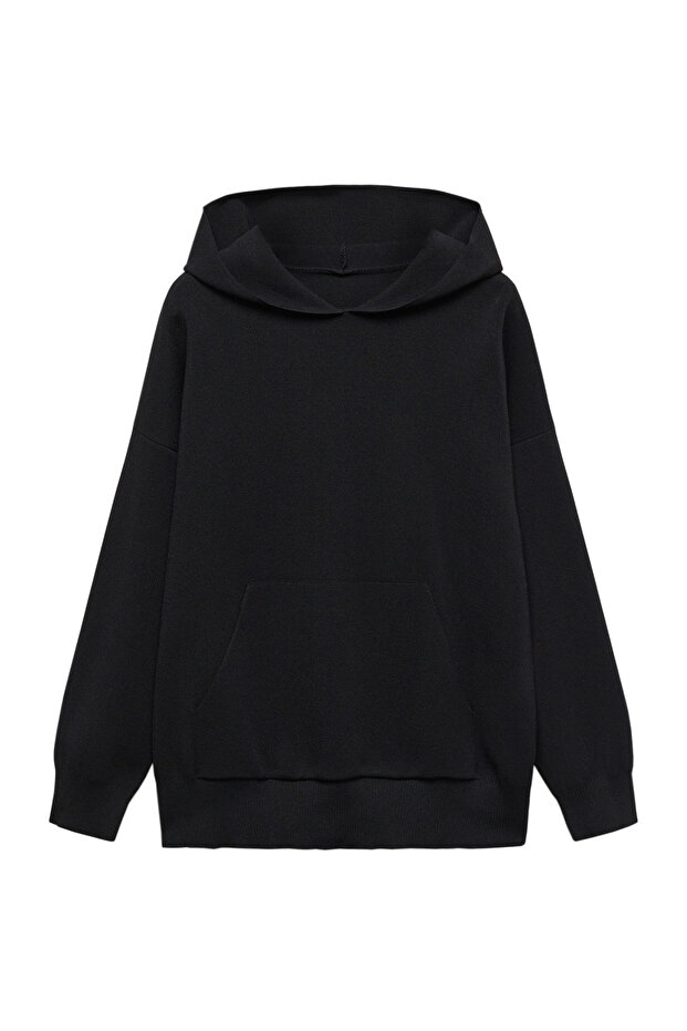 Hooded sweatshirt with front pocket - 4