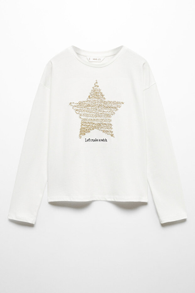 Printed long sleeve t-shirt - 1