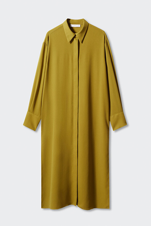 Rochie cămașă cu mâneci - Multifuncțional - 3