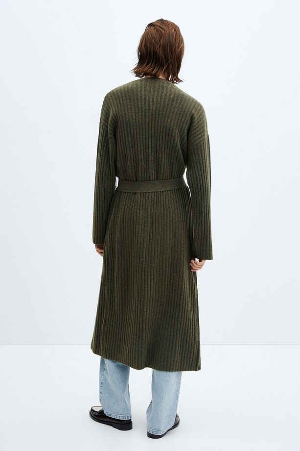 Cardigan with patch pocket - 11