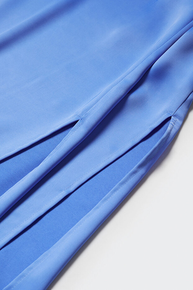 Side slit dress - 8