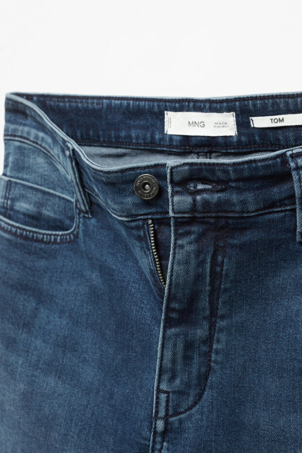 Tom tapered cropped jeans - 8