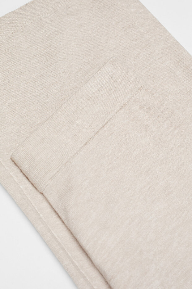 Knitted wideleg trousers - 7