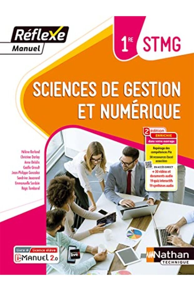 Sciences De Gestion Et Numerique 1Ere Stmg Manuel Reflexe Livre + Licence Eleve 2023