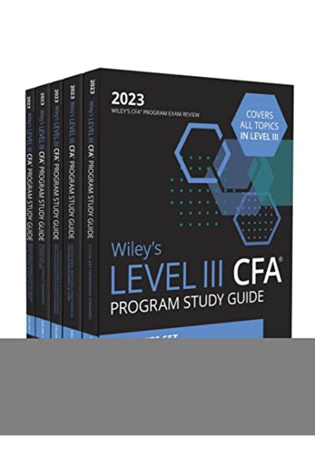 Wileys Level Iii Cfa Program Study Guide 2023 Complete Set