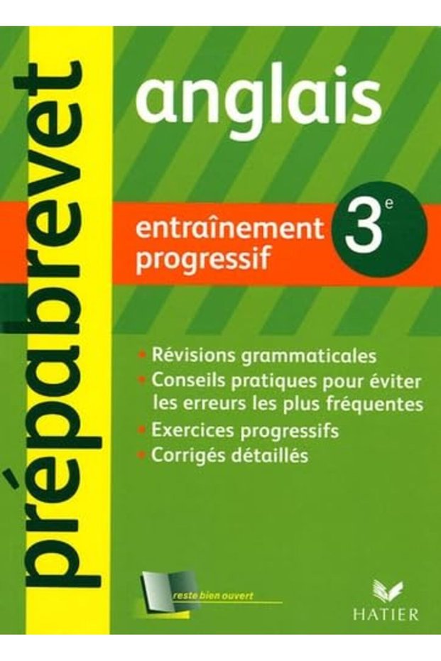 Anglais 3E Entrainement Progressif