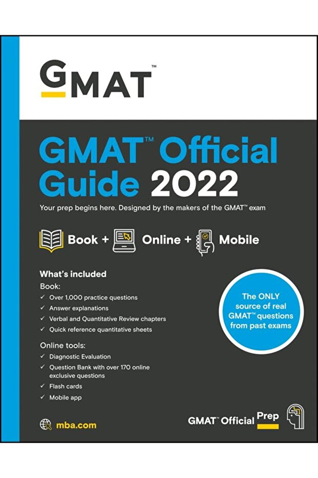 Gmat Official Guide 2022 Book + Online Question Bank