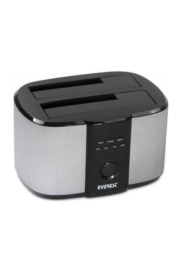 Hd3-540 2.5''/3.5'' Ikili Usb3.0 Sata Iıı 6gbps 4tb/6tb/8tb Docking Harddisk Kutusu - 1